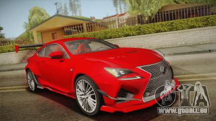 Lexus RC F RocketBunny pour GTA San Andreas