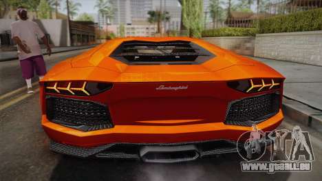 Lamborghini Aventador LP700-4 Stock für GTA San Andreas
