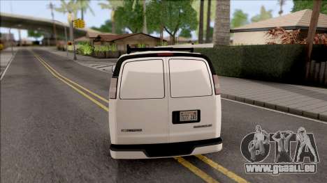 Chevrolet Express Undercover Surveillance Van für GTA San Andreas