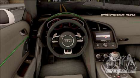 Audi R8 Spyder Angel Beats für GTA San Andreas