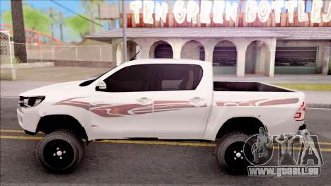 Toyota Hilux 2016 für GTA San Andreas