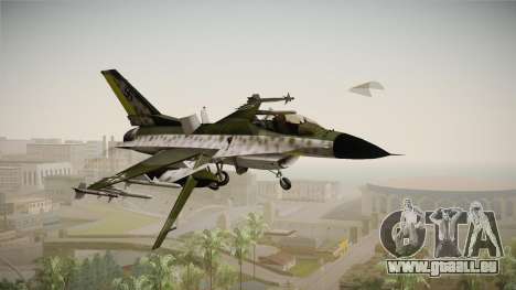 F-16A Luftwaffe WW2 pour GTA San Andreas