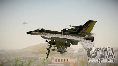F-16A Luftwaffe WW2 für GTA San Andreas