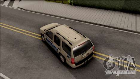 Chevrolet Tahoe Bayside Police Department 2010 pour GTA San Andreas