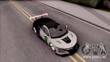 Honda NSX 2017 für GTA San Andreas