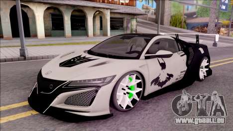 Honda NSX 2017 für GTA San Andreas