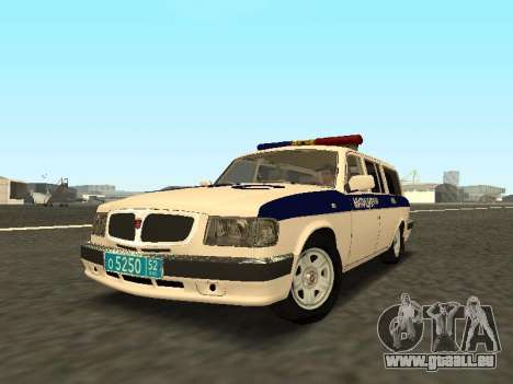 GAZ-310221 DPS Polizei für GTA San Andreas