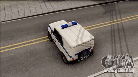 UAZ Hunter Police pour GTA San Andreas