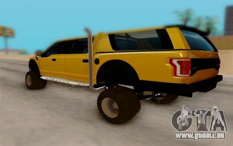 Ford F150 Raptor 4x4 Off-Road pour GTA San Andreas