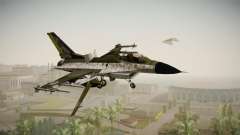 F-16A Luftwaffe WW2 pour GTA San Andreas