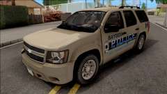 Chevrolet Tahoe Bayside Police Department 2010 pour GTA San Andreas