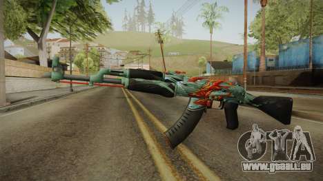 CS: GO AK-47 Aquamarine Revenge Skin pour GTA San Andreas