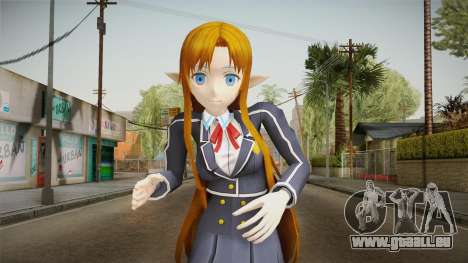 Asuna Yuuki School Uniform v3 für GTA San Andreas