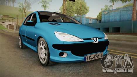 Peugeot 206 pour GTA San Andreas