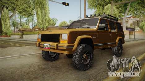 Jeep Cherokee 1984 für GTA San Andreas