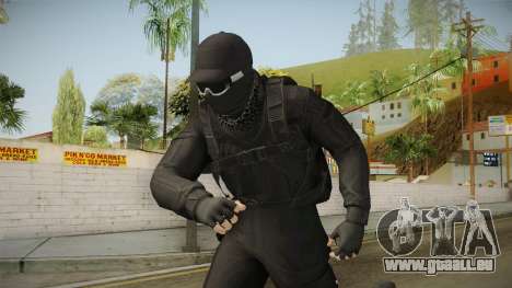 GTA Online: Black Army Skin v2 pour GTA San Andreas