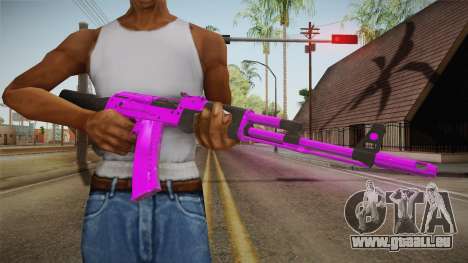 Purple AK47 für GTA San Andreas
