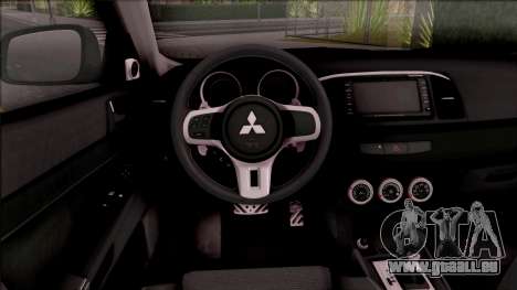 Mitsubishi Lancer Evo X Itasha Nico Robin pour GTA San Andreas