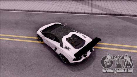 Lamborghini Aventador LP700-4 LB Walk Custom pour GTA San Andreas