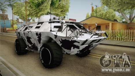 APC GTA 5 DLC GunRunning - Normal Turret für GTA San Andreas