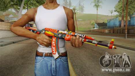 CS: GO AK-47 Bloodsport Skin pour GTA San Andreas