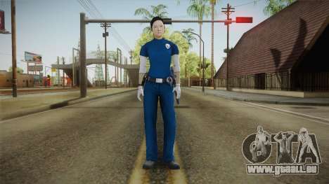 Mirror Edge Cop Patrol Female pour GTA San Andreas