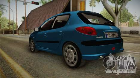 Peugeot 206 pour GTA San Andreas