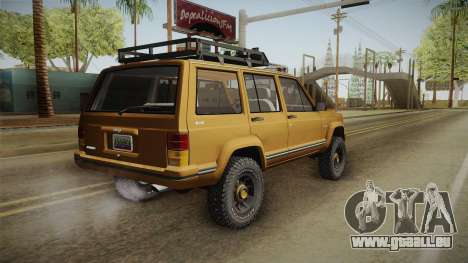 Jeep Cherokee 1984 pour GTA San Andreas