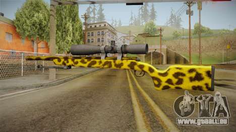 Leopard Sniper Rifle für GTA San Andreas