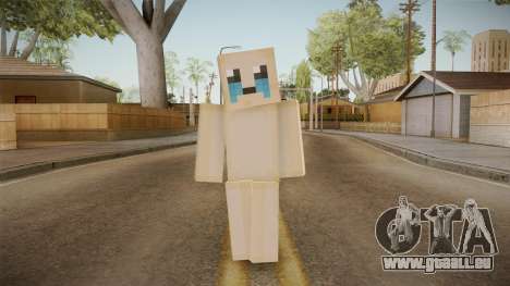 The Binding Of Isaac Skin - Minecraft Version pour GTA San Andreas