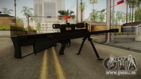 Mirror Edge Barrett M95 für GTA San Andreas