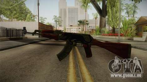 CS: GO AK-47 Jaguar Skin für GTA San Andreas