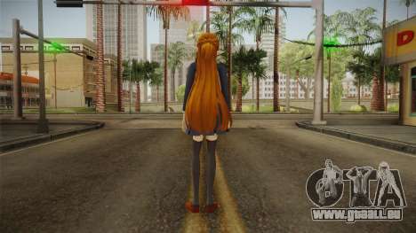 Asuna Yuuki School Uniform v3 pour GTA San Andreas