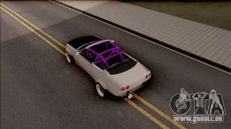 Nissan Skyline R33 Cabrio Drift Rocket Bunny für GTA San Andreas