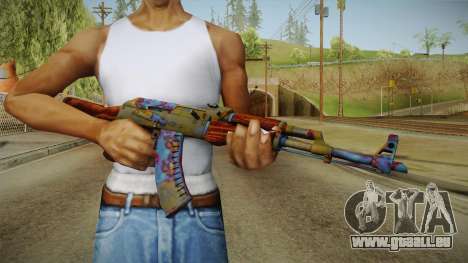 CS: GO AK-47 Case Hardened Skin für GTA San Andreas