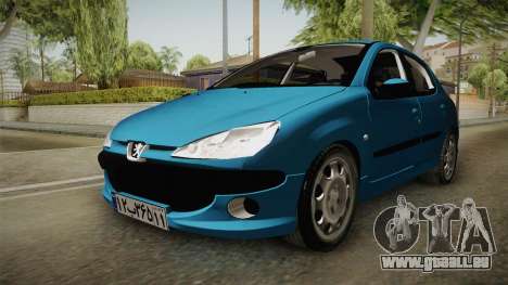 Peugeot 206 pour GTA San Andreas