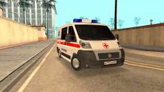 Fiat Ducato Ambulance für GTA San Andreas