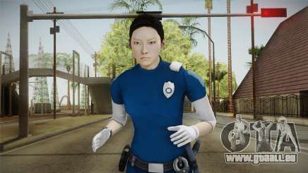 Mirror Edge Cop Patrol Female für GTA San Andreas