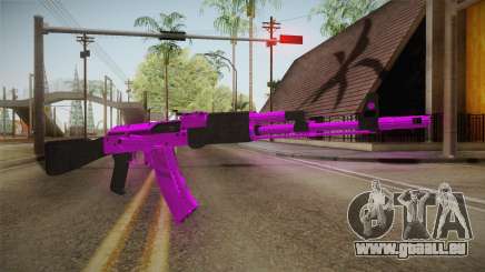 Purple AK47 pour GTA San Andreas