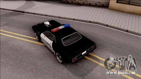 Plymouth Hemi Cuda 426 Police LVPD 1971 v2 für GTA San Andreas