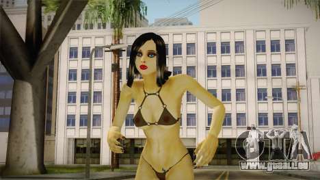 Algelia Black with Lara Croft mouth v1 für GTA San Andreas