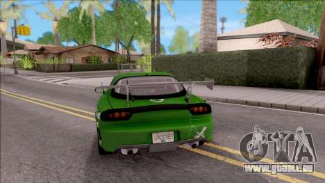 Mazda RX-7 NFS Undercover v2 pour GTA San Andreas