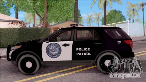 Ford Explorer Police San Andreas Patrol pour GTA San Andreas