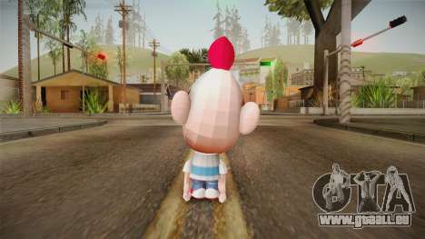 Cartoon Network Punch Time - Billy Skin pour GTA San Andreas