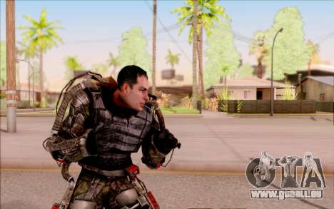 Degtyarev dans l'exosquelette de S. T. A. L. K.  pour GTA San Andreas