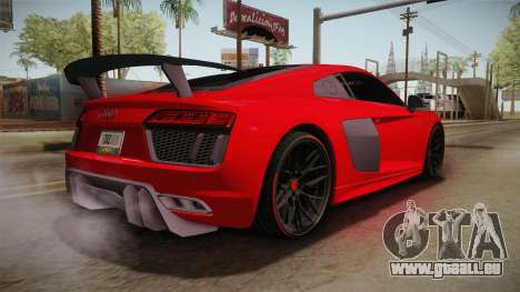 Audi R8 Vorsteiner pour GTA San Andreas