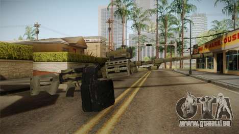 GTA 5 Camo Light Machine Gun für GTA San Andreas