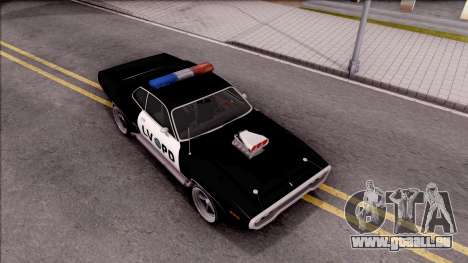Plymouth GTX Police LVPD 1972 pour GTA San Andreas