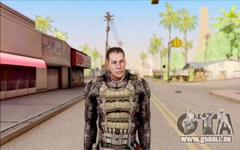 Degtyarev in eine Rüstung aus S. T. A. L. K. E.  für GTA San Andreas