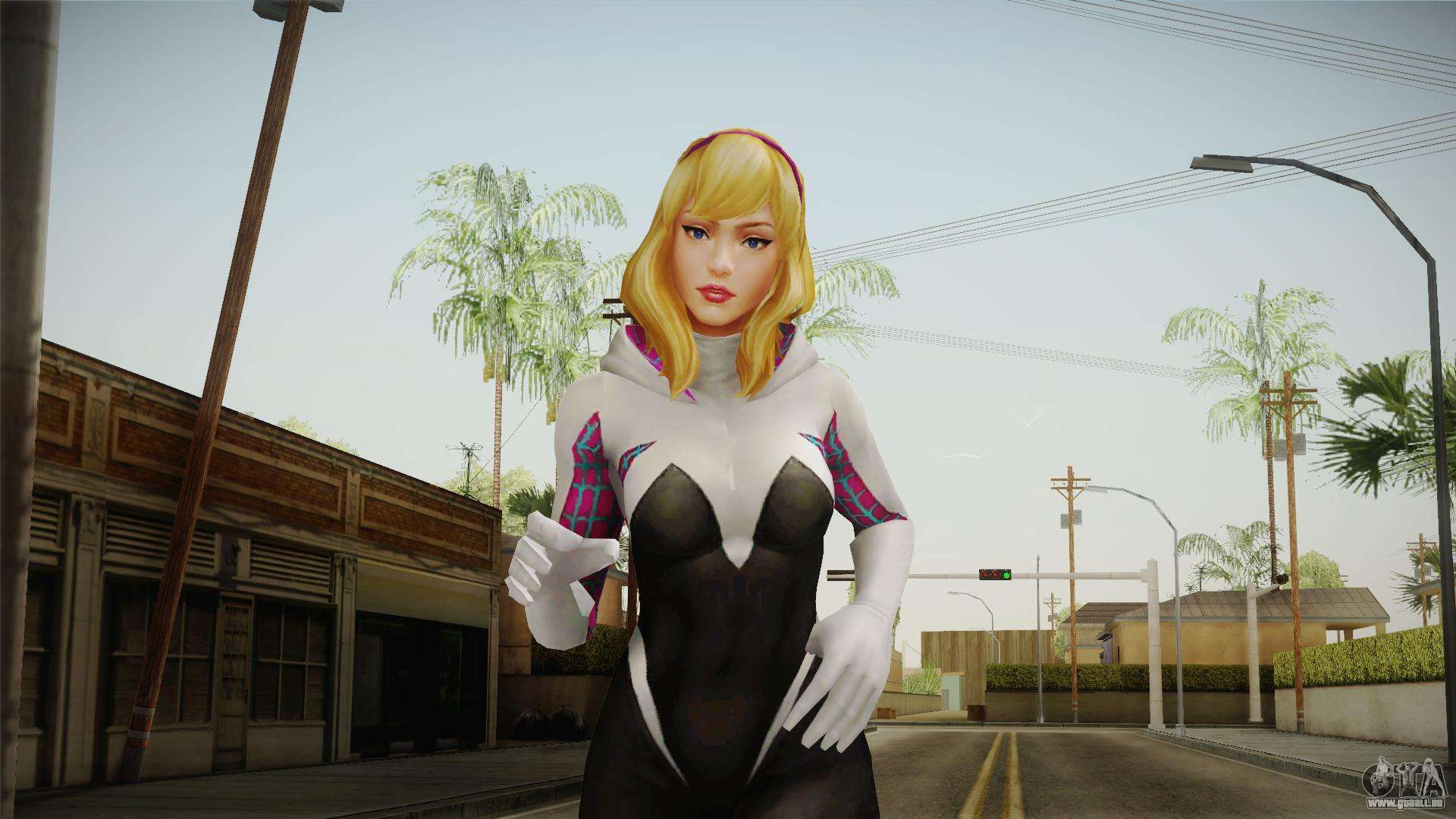 Marvel Future Fight Spider Gwen v1 for GTA San Andreas